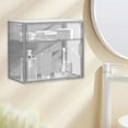 thumbnail image 1 of TIMIFIS Divider Organizer Desktop Combination Stacking Divider Cosmetic Organizer Bathroom Transparent Nail-Less Wall Mounted Display Toiletries Box Large Opening Designs New Home Essentials, 1 of 6