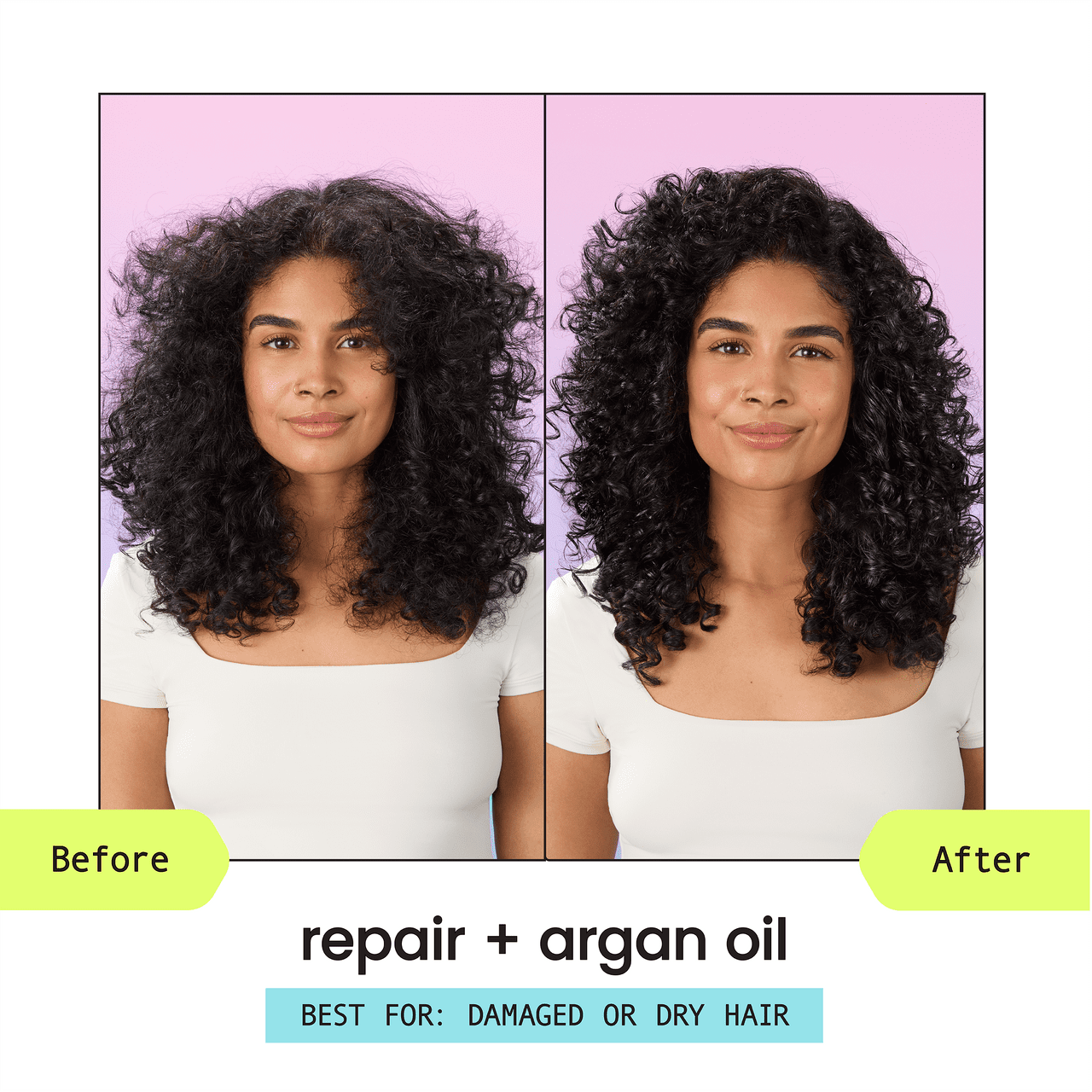 (4 pack) HASK Repair + Argan Oil Shampoo, 16 fl oz