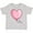 AC-Heather Grey, variant on Inktastic Pink Balloon Heart Boys or Girls Toddler T-Shirt