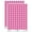 Hot Pink, variant on Test Fun Text 200+ Round Stickers - Orange - Matte Finish - 0.50" Size