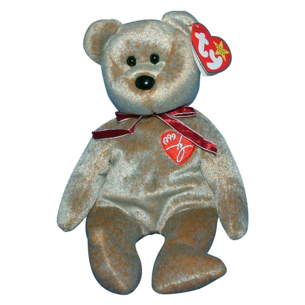 Ty Beanie Baby: 1999 Signature Bear | Stuffed Animal | MWMT - Walmart.com