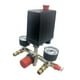 thumbnail image 4 of Válvula de control del interruptor de presión del compresor de , mejorada, estable, multifunción, regulador de alta resistencia, 90-120 PSI calibre de carcasa de hierro, 4 of 8