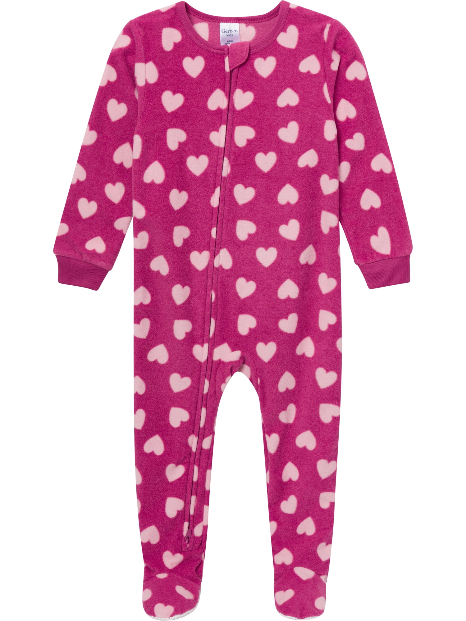 Gerber Baby and Toddler Neutral Microfleece 2-Way Zipper Blanket Sleeper Pajamas, 3-Pack, Sizes 0/3 Months - 5T