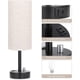 thumbnail image 1 of Lámpara de Mesa Moderna Xiying con Control Táctil, Atenuación de 3 Niveles, Puertos Usb-C/Usb y Bombilla Led E26 Incluida para Mesita de Noche o Escritorio., 1 of 7