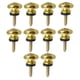 thumbnail image 1 of Botón de hebilla de bloqueo de correa de 10 piezas para ukelele de bajo eléctrico acústico dorado Oro Yuyangstore Botones de bloqueo de la correa de la guitarra, 1 of 6