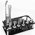 thumbnail image 3 of Mezclador de bebidas Irfora Juego de cócteles 20pcs Boston Shaker Mixer Kit de fabricación de bebidas de acero inoxidable para uso en el hogar Bar Irfora Mezclador de bebidas, 3 of 5