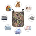 thumbnail image 6 of Laundry Basket, Colorful Mandala Spiral Pattern Laundry Hamper Waterproof Laundry Bag Clothes Hamper Laundry Bin with Handles for Bedroom, Living Room, Kids Room, 6 of 6