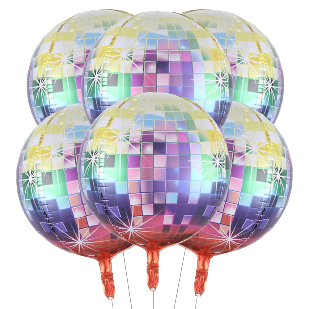 Big Disco Balloons for 70s Disco Party Decorations - Pack of 6 ,22 ...