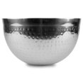 thumbnail image 2 of Artisan T704DW 5-Qt. Double Wall, Hammered Stainless Steel Serving Bowl, 2 of 4