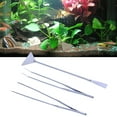 thumbnail image 2 of 3 Pack Aquarium Tools Kit Fish Tank Scraper Aquatic Planting Tweezers Spatula, 2 of 11