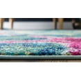 thumbnail image 2 of Unique Loom Positano Collection Coastal Modern Bright Colors Starfish Area Rug, 5' 0 x 8' 0, Navy Blue/Teal, 2 of 2