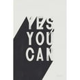 thumbnail image 3 of Thorns, Becky 11x14 Black Modern Framed Museum Art Print Titled - Yes You Can BW, 3 of 5