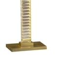 thumbnail image 4 of Benjara Lizy 62" Floor Lamp with Crystal- LED Metal Frame- Antique Brass, 4 of 7