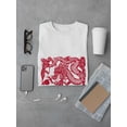 thumbnail image 3 of Long Traditional Red Dragon T-Shirt Men -Image by Shutterstock, Male 4X-Large, 3 of 4