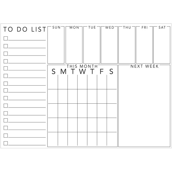 WallPops! Get Organized Message Board Wall Decals