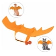 thumbnail image 2 of Disfraz de murciélago de Halloween Zulema Naranja 48cmx20cm, 2 of 8