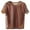 Orange, variant on Womens Tops Dressy Casual Short Sleeve Mesh Tops See Through Sheer Blouse Sexy Clubwear Party Shirts Loose Shirts L