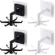 thumbnail image 1 of 360Rotating Folding Hook,4pcs 6 Claws 360 Degree Rotating Hooks,Rotating Hooks Without Nails,7*7*2.5cm(White/Black), 1 of 4