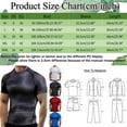 thumbnail image 5 of BJUTIR Mens T Shirt Men Summer Breathable High Elasticity Sports Tight Short Sleeve Quick Dry Top, 5 of 8