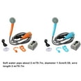 thumbnail image 4 of Pommeau de Pluie USB Rechargeable 12V Douche Électrique 12V Pratique Écologique Natation Randonnée Classique Bleu, 4 of 8