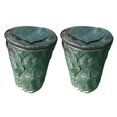 thumbnail image 1 of 2X Bac à Compost Pliable, Sac à Déchets de Jardin, Sac à Feuilles de Jardin Réutilisable et Robuste, Bac à Compost pour Compostage de Fruits, 1 of 7