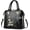 Black, variant on NCY Women Embroidered Satchel Top Handle Purses and Handbag Lightweight Totes Crossbody Shoulderbag for Lady