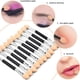thumbnail image 3 of Juego de 20 brochas para sombra de ojos, brocha para sombra de ojos, brocha para sombra de ojos de doble cara, aplicador de sombra de ojos desechable ER, 3 of 5