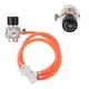 thumbnail image 4 of Regulador de gas C, cargador de CO2 con rosca Tr21x4 Cargador de barril C Kit de cargador C Rendimiento lleno de energía, 4 of 8