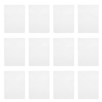 TOYMYTOY 100Pcs Laminating Sheets White Anti Reflective Photo Sealing Supplies for Office Use