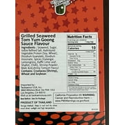 TAO KAE NOI Grilled Seaweed Big Roll; Tom Yum Goong Flavor; Box of 9 Packets; Taste of Thailand
