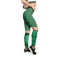 thumbnail image 2 of AXXD Yoga Pants for Women,Athletic Legging,Women Athletic Yoga Casual Stetch Shorts,Printed,High Waist Rise,BreathableGreen,S (US:4), 2 of 9