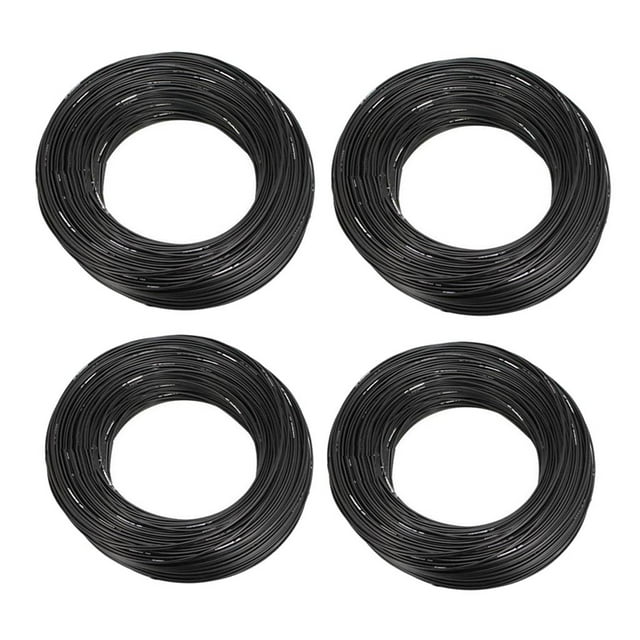 4 Unids Carcasa de Cables de Delantero y Trasero, Hecho de PVC Durable, 4mm/5mm