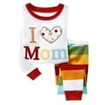 thumbnail image 1 of Pijamas para bebés y niñas, conjuntos de ropa para niños de 2, 3, 4, 5, 6 y 7 años, camisetas y pantalones, 100% algodón, novedad, 1 of 4