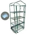 thumbnail image 1 of Home Garden Greenhouse Plant Veg Shelf Frame Cover Clear Pvc Cover, 1 of 2