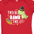 thumbnail image 4 of Inktastic Halloween Trick Rawr Treat with Dinosaur Boys or Girls Baby Bodysuit, 4 of 5