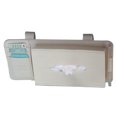 thumbnail image 1 of Caja porta pañuelos y visera solar para auto de fieltro premium - Multiusos y fácil instalación (Color beige), 1 of 5