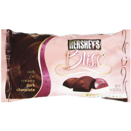 hershey chocolate dark bliss creamy rich oz