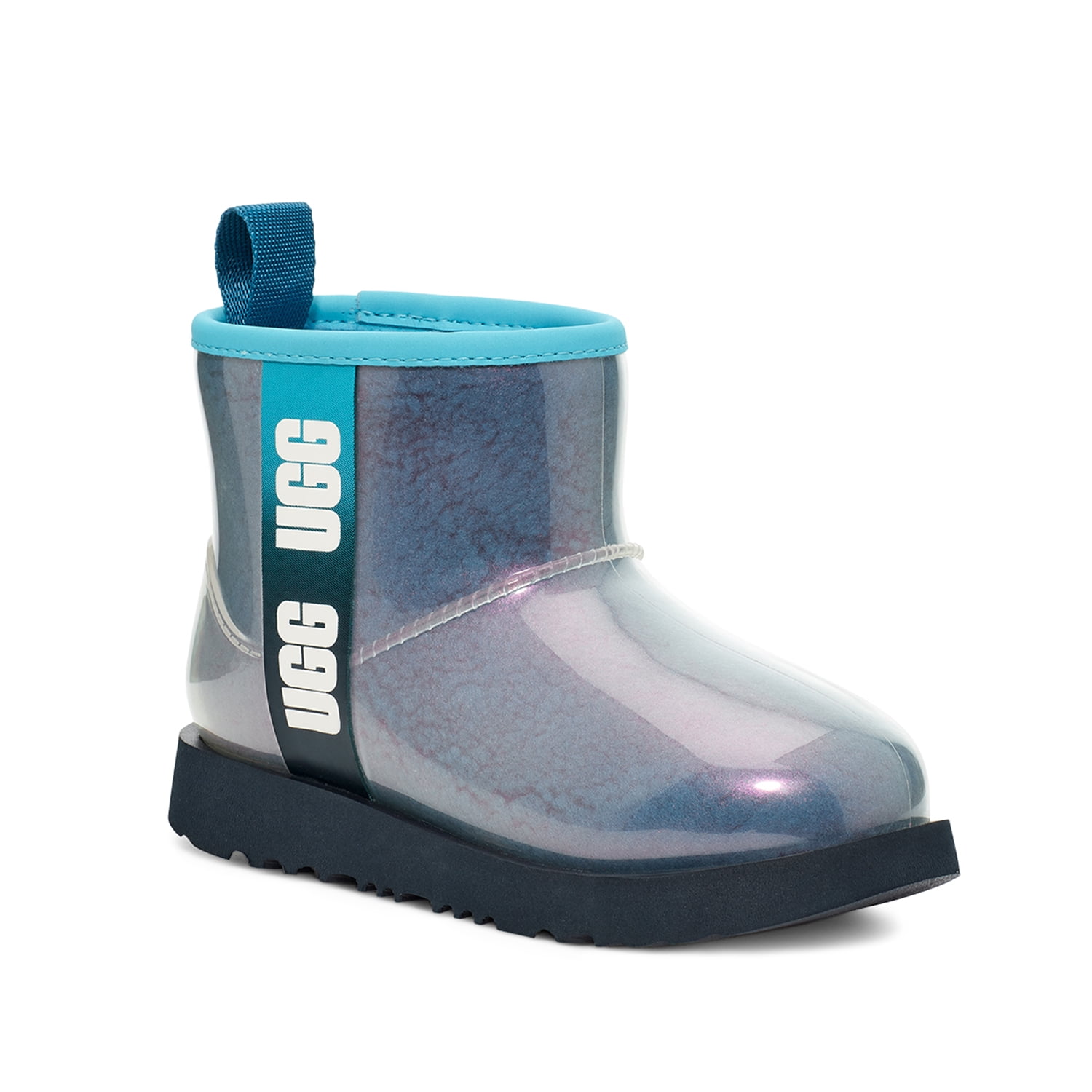 UGG Kids' Classic Clear Mini II in Blue Combo, 5 US - Walmart.ca