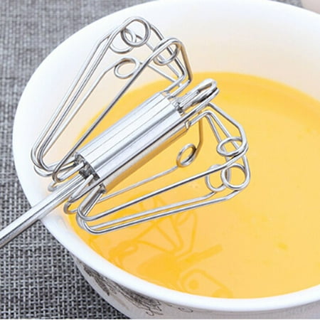 

metal egg beater Metal hand pressure rotary semi - automatic whisk Foamer Rotate Hand Kitchen Cooking Tools 895599