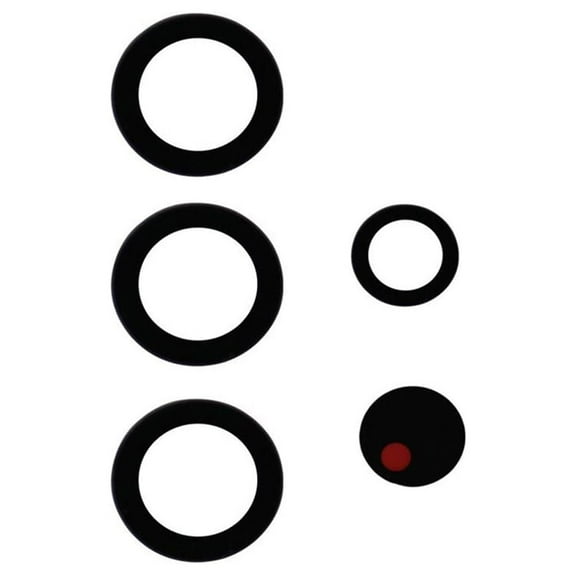 Replacement Rear Camera Glass Lens Only With Adhesive For Samsung Galaxy S22 Ultra 5G (SM-S908W) 5 Piece Set