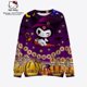 thumbnail image 1 of Hello Kitty-Sudadera holgada de Halloween para mujer, suéter Retro con estampado de calabaza, manga larga, cuello redondo, gran tamaño, Funn, 1 of 4