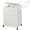 White, variant on Rolanstar 90L Laundry Hamper with Wheels, No Install Needed, Divided Handwoven Hampers & 2 Removable Liner Bags, Synthetic Rattan Clothes Laundry Basket with Lid & Handles, Foldable Hampers Gray
