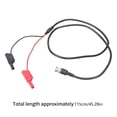 thumbnail image 5 of 120CM BNC Male to Double 4mm Banana Plugs Test Leads Cable for Signal Generators, 5 of 11