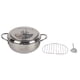 thumbnail image 3 of Sartén profunda de acero inoxidable, freidora japonesa para tempura con control de termómetro, sartén antiadherente para cocina, 3 of 12