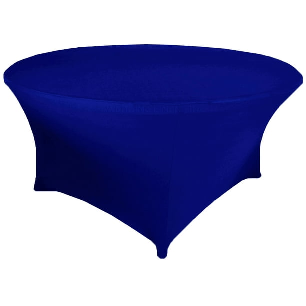 Wedding Linens Inc. (200 GSM) Premium 5 FT (60")Round Spandex Stretch