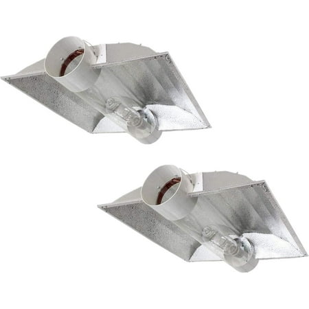 

iPower 6 Inch Hydroponics Cool Tube Reflector 250W 400W 600W 1000W HPS MH Grow Light Add-on XL Wing