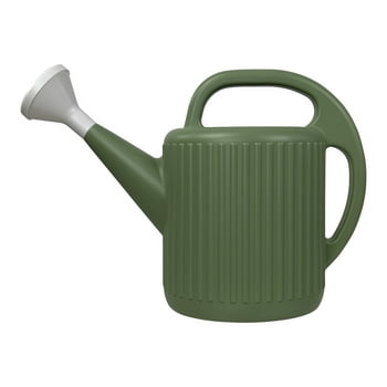 Expert Gardener 2-Gallon Plastic Watering Can, Green