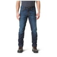 thumbnail image 1 of 5.11 Tactical Men's Defender-Flex Slim Work Jeans, Patch Pockets, Fitted Waistband, Dark Wash Indigo, 30Wx30L, 1 of 16