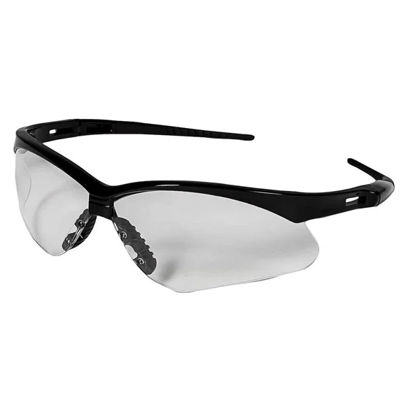 Kleenguard Nemesis Safety Glasses, Clear Anti-Fog Lens, Black Frame – Samron