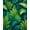 Green, Pattern 2, variant on Flatwoven High Traffic Area Rug, Jungle Canopy Runner Lush Tropical Foliage Art, Non Slip, Stain Resistant, Washable Area Rugs for Living Room, Bedroom(Green, 4X6)